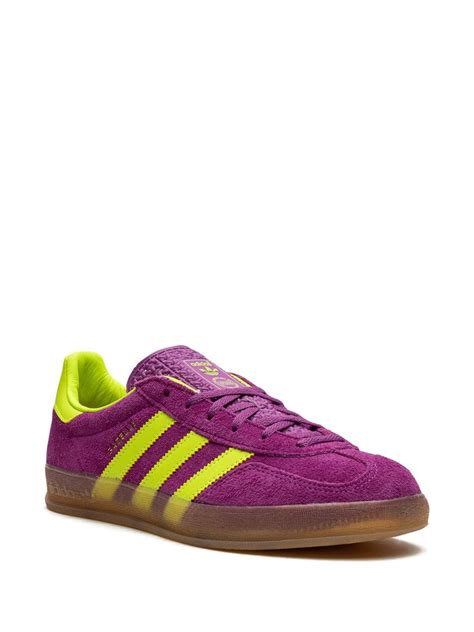 adidas gazelle indoor purple|Adidas gazelle black and purple.